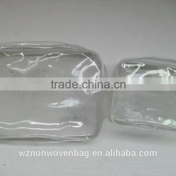 Plastic Zipper PVC Cosmetic Bag