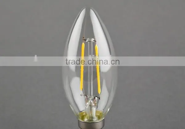 Candle Led Bulb 360 Degree 2w Filament Lamp ce Rohs E14 photo-2