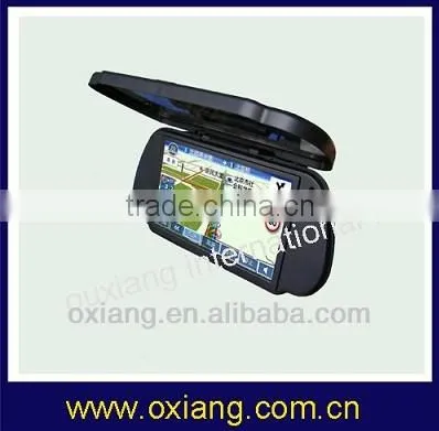 Bluetooth Rearview Mirror Handsfree Car Kit 7 Inchs GPS Navigation
