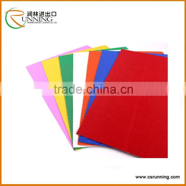 Colorful Art Craft Corrugated Paper photo-3