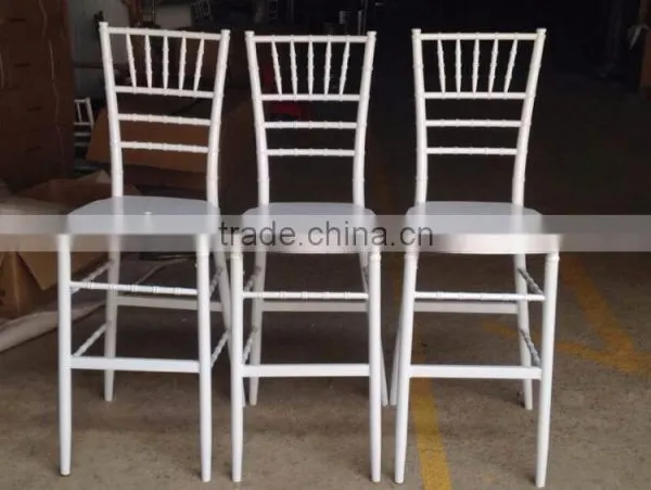 Plastic Tiffany High Stool Chair With Steel Leg photo-3