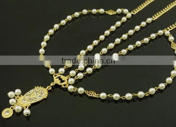 Women Fashion Vintage Gothic Luxury Rhinestone Head Chain Jewelry Headband Head Piece Hair Band photo-5