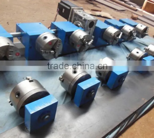Professional Manufacturer Agents Wanted Cnc Router Parts Rotary Device 100*1000mm for Multi-heads Cnc Router photo-4