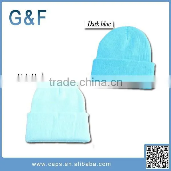 New Arrival Oversized 100% Acrylic Beanie Wholesale photo-2