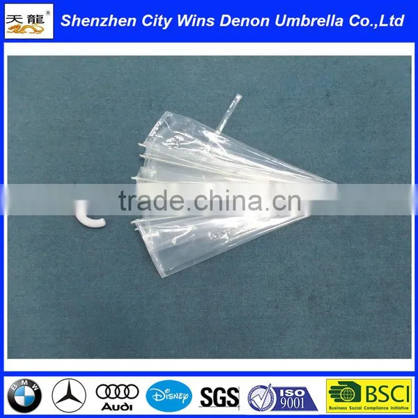 Factory Direct Transparent Umbrella, Custom Printed Straight Rod Umbrella Wholesale photo-6