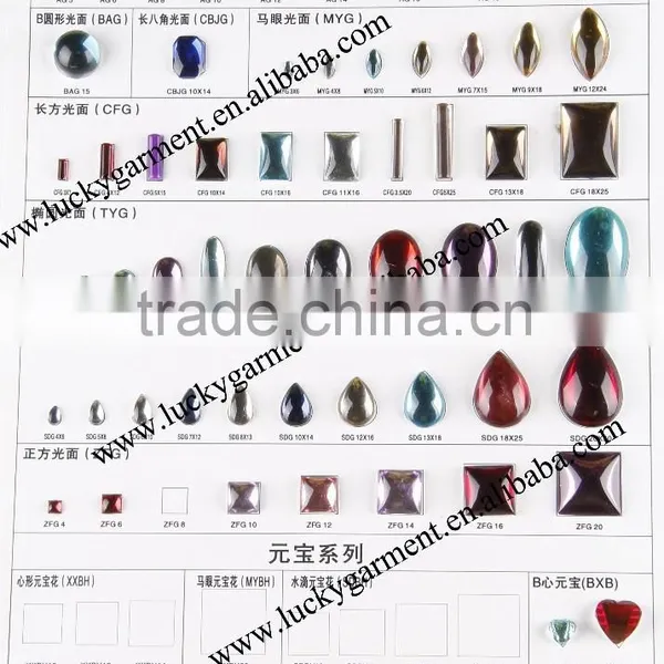 FREE SHIPPING 2015 NEWEST!! LUCKY Highest Quality Flat Back Sew-on Resin Epoxy Mosha Effect photo-3