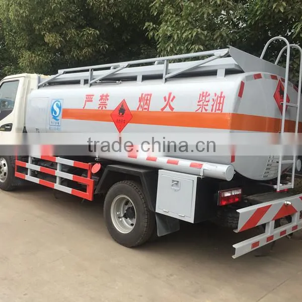 Mini Fuel Tank Truck Made in China JAC 3.5-5cbm Mini Fuel Tank Truck photo-6