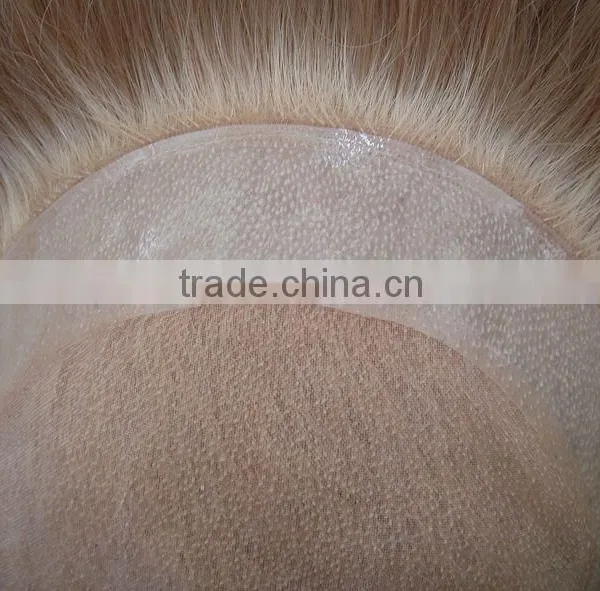 Human Hair Toupee for Women Swiss Lace Toupee photo-3