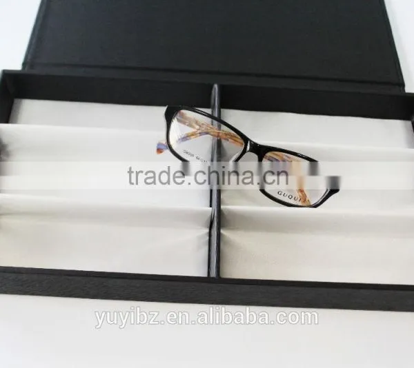Leather Eyeglasses Box Exported Display Sunglasses Storage Box Cardboard photo-4