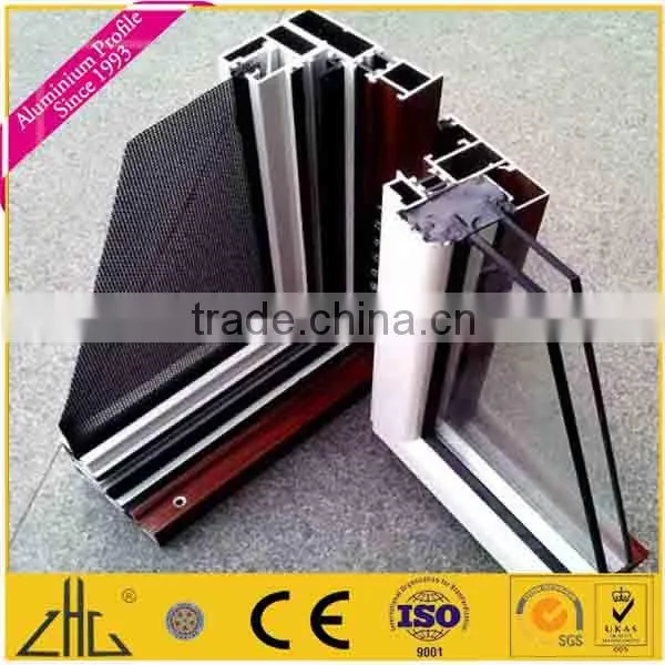 WOW!!China Manufacturer Aluminum Powder Coated Aluminum Profile Extrusion photo-2