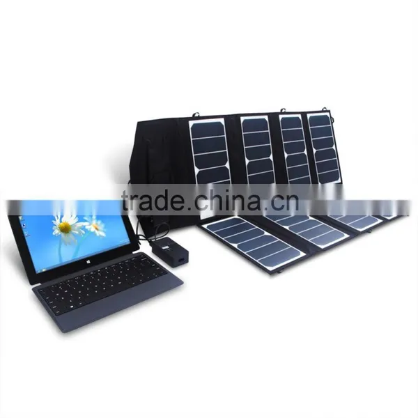 52w Sunpower Cells Portable Foldable Solar Phone Charger With Popular Design photo-2
