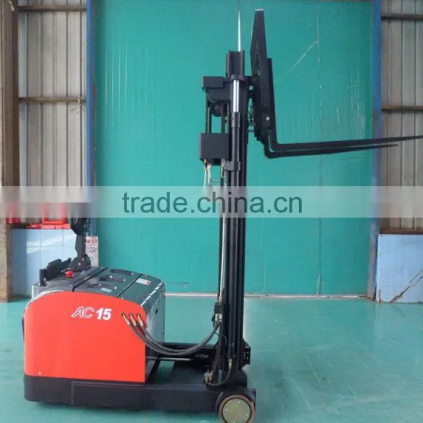 Electric Reach Stacker Truck Max. Lifting Height 4500mm photo-3