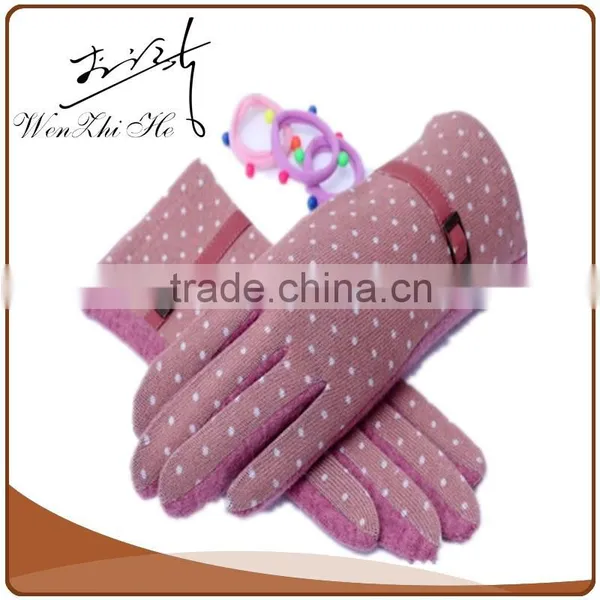 Wholesale fashion woolen Cycling gloves