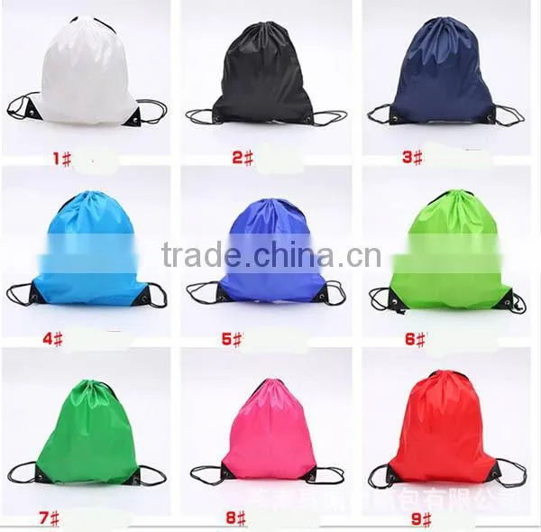 Cheap Polyester Nylon Non Woven Cotton Drawstring Bag photo-4