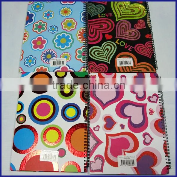 College Ruled A4 Hardcover Spiral Bound Composition Notebook photo-2