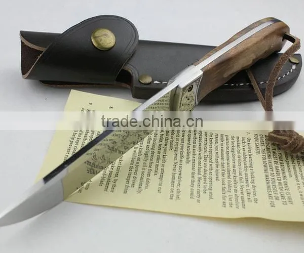OEM Handmade Wood Hunting Survival Knife photo-6