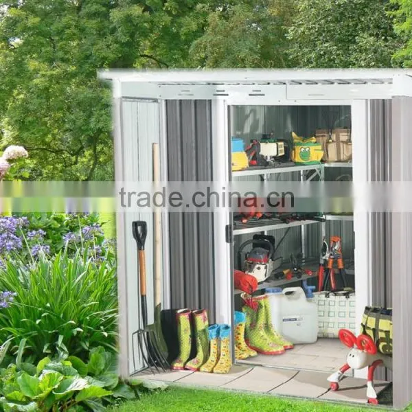 Do-it-Yourself Front Extra Steel Frame Garden Metal Sheds & Storage