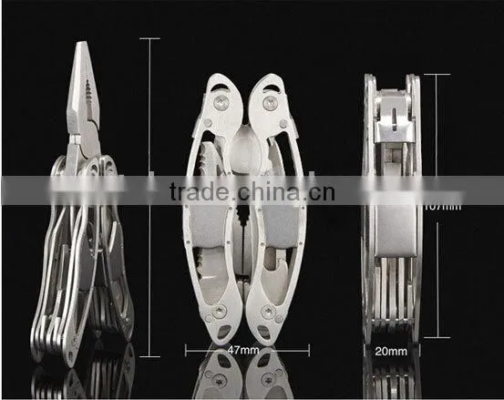 OEM Aluminum Mini Multi Tool Folding Pliers Set photo-6