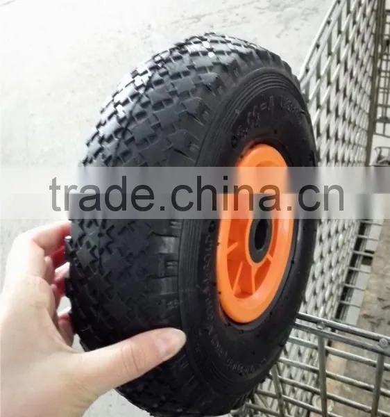 Small Rubber Wheel 10inch Hand Trolley Wheel photo-3