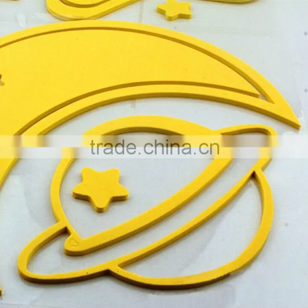Custom Die Cut Eva Sticker,diy Wall Stickers Home Decor