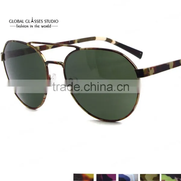 New Special Fashion Design Camouflage Color SunCristial High Quality Classic UV400 Eyewear Sunglasses Glasses 605M photo-5