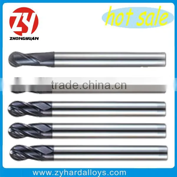 Long Shank Soild Carbide Ball Nose End Mill Cutter photo-2