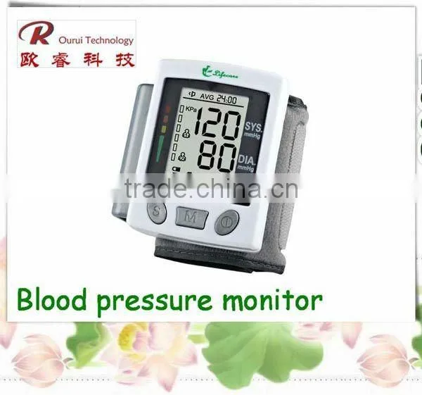 CE Approved Blood Pressure Monitor Electronic Sphygmomanometer