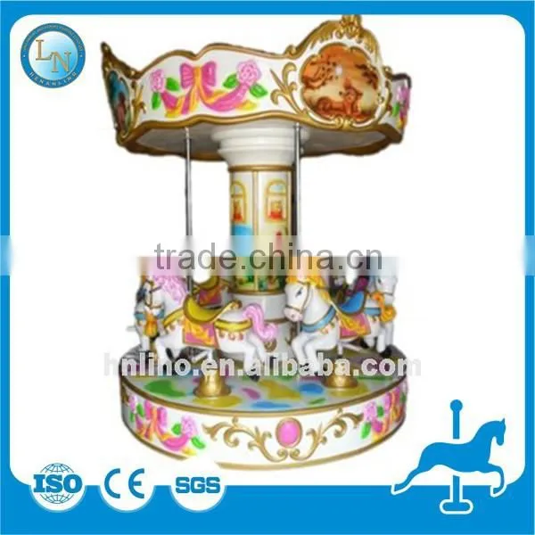Christmas Mini Cute Musical Carnival Rides Merry Go Round for Kids photo-3