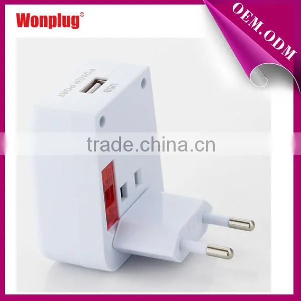 Walmart Gold Supplier Wonplug Patent 2015 Hot Selling Cell Phone Travel Charger photo-5