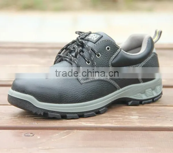 Embossed Cow Leather Insulative Work Shoes Steel Toe 6KV
