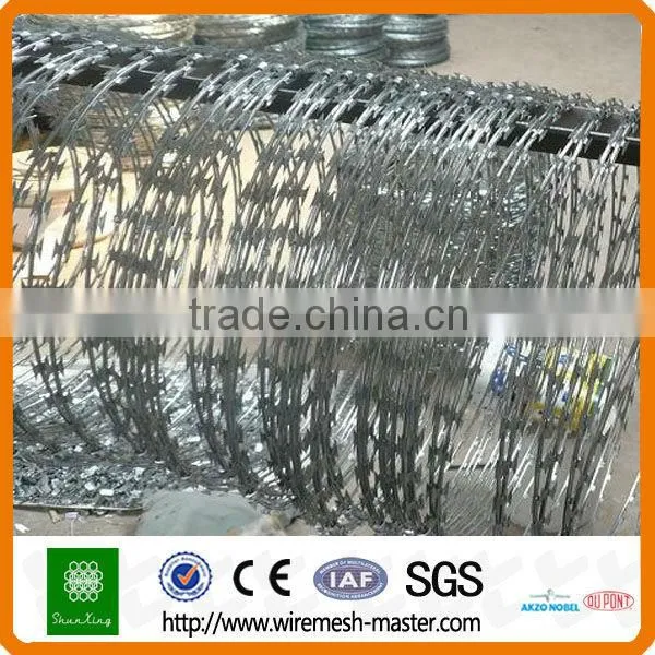 Barbed Wire and Razor Barbed Wire Mesh Used in Metal Fence photo-4