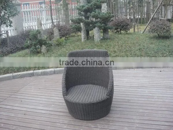 Outdoor 3Pcs Rattan Sofa Set Stacking Wicker Furniture photo-4