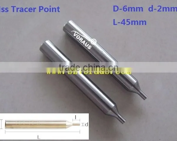 Hss Tracer Point D-6mm D-2mm L-45mm