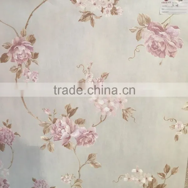 2015 Dubai Big5 Non-woven Waterproof Designs Wallpaper Made in China
