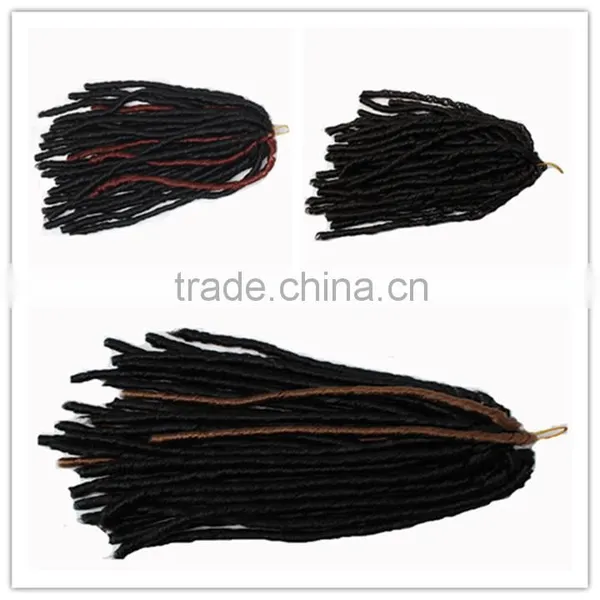 Wholesale Cheap Ombre Dreadlock Hair Extension for Black Men photo-2
