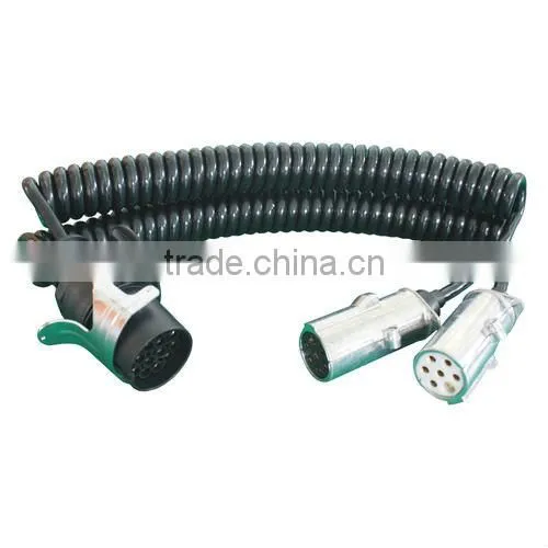 ABS EBS Trailer Suzie Coil With 7 Core Electrial Cable photo-4