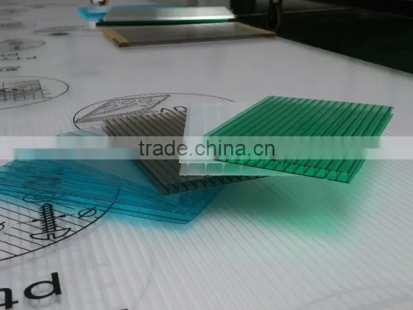 Best-selling Hollow Mini pc Board Industrial Sheet Free Sample Twin Wall pc Hollow Sheet photo-2