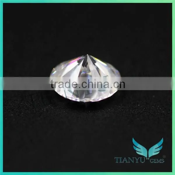 Wholesale 3 Carat Forever Brilliant D F G H Color Round Cut Moissanite Diamond Alternative Engagement Rings photo-4
