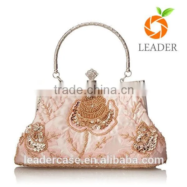 High Grade Practical Eco-friendly Silver Rose Handbag photo-6
