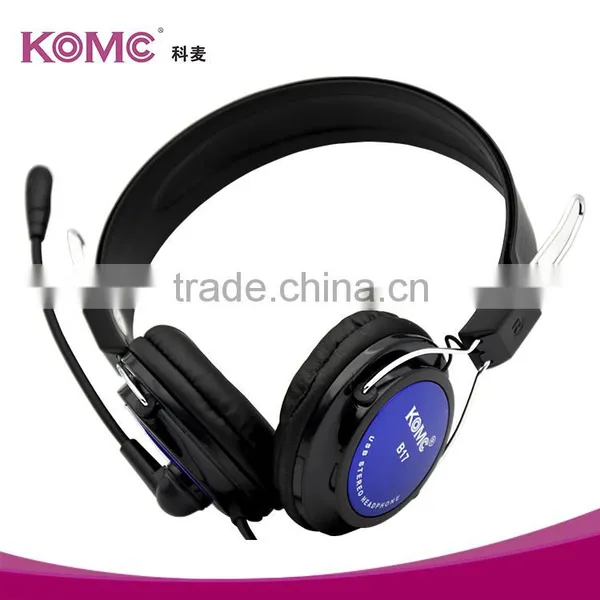 Low Price Good Quality USB Interface Headphone With Microphone photo-5