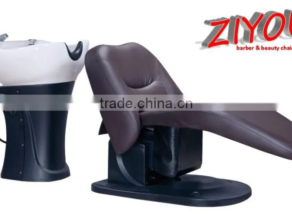 Ceramic Basin and Good ABS Material Shampoo Chair Hair Salon