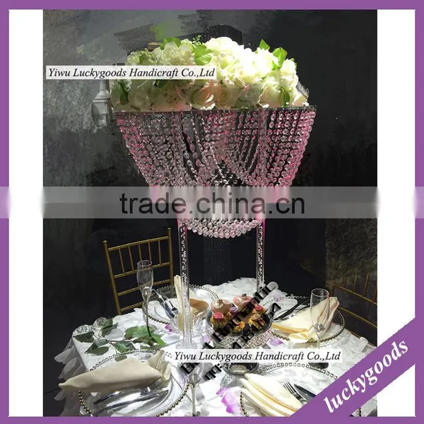 LDJ550 Pupular Selling Luxury Crystal Centerpieces for Weddings