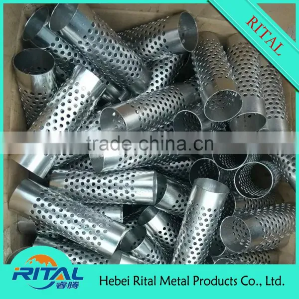 Factory Supply Stainless Steel Perforated Cylinder Filters