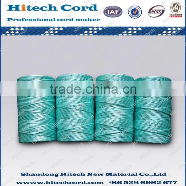 Green Color Split Film Packing pp Twine