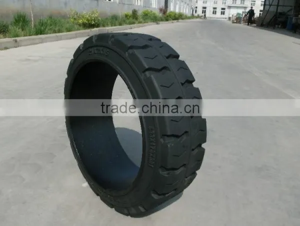 Solid Tire China Airless Tiyre for Sale 6.5-10 10-16.5 20.5-25 12x4 photo-4