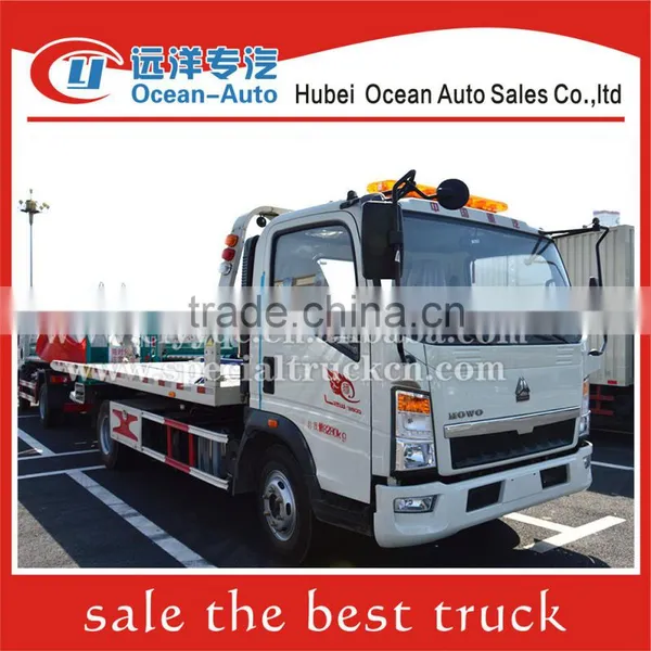 SINOTRUK HOWO Truck Euro 4 Heavy Duty Tow Truck 4x2 Wrecker Towing Truck for Sale photo-2