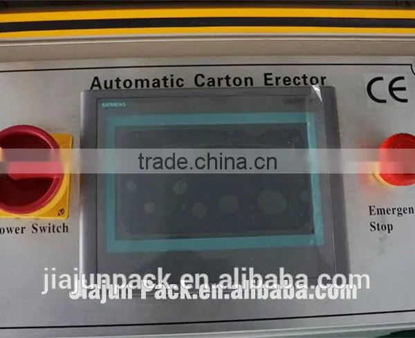 Good Quality Automatic Carton Erector Machine With Siemens Control System photo-2