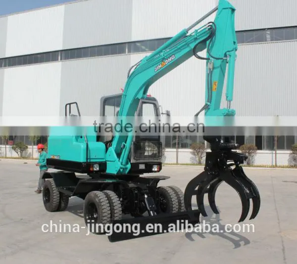 POWERFUL LOW PRICE SELLING JINGONG JGM9075L WHEEL EXCAVATOR HOT photo-4