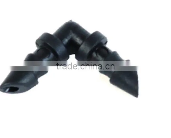 Irrigation System Tube Fitting Plastic Barbed Cross Connector photo-3