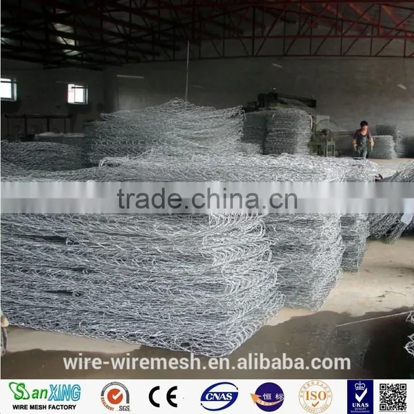 Gabion Mesh Factory/2*1*1 m Gabion Retaining Baskets Anping, Hengshui China Manufacture photo-3